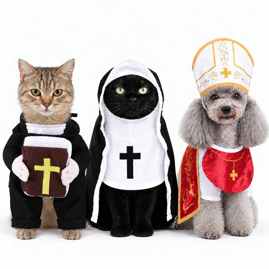 Disfraz de mascota sagrado
