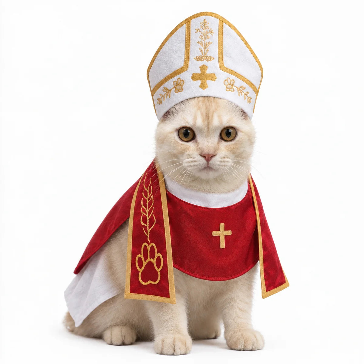 Disfraz de mascota sagrado